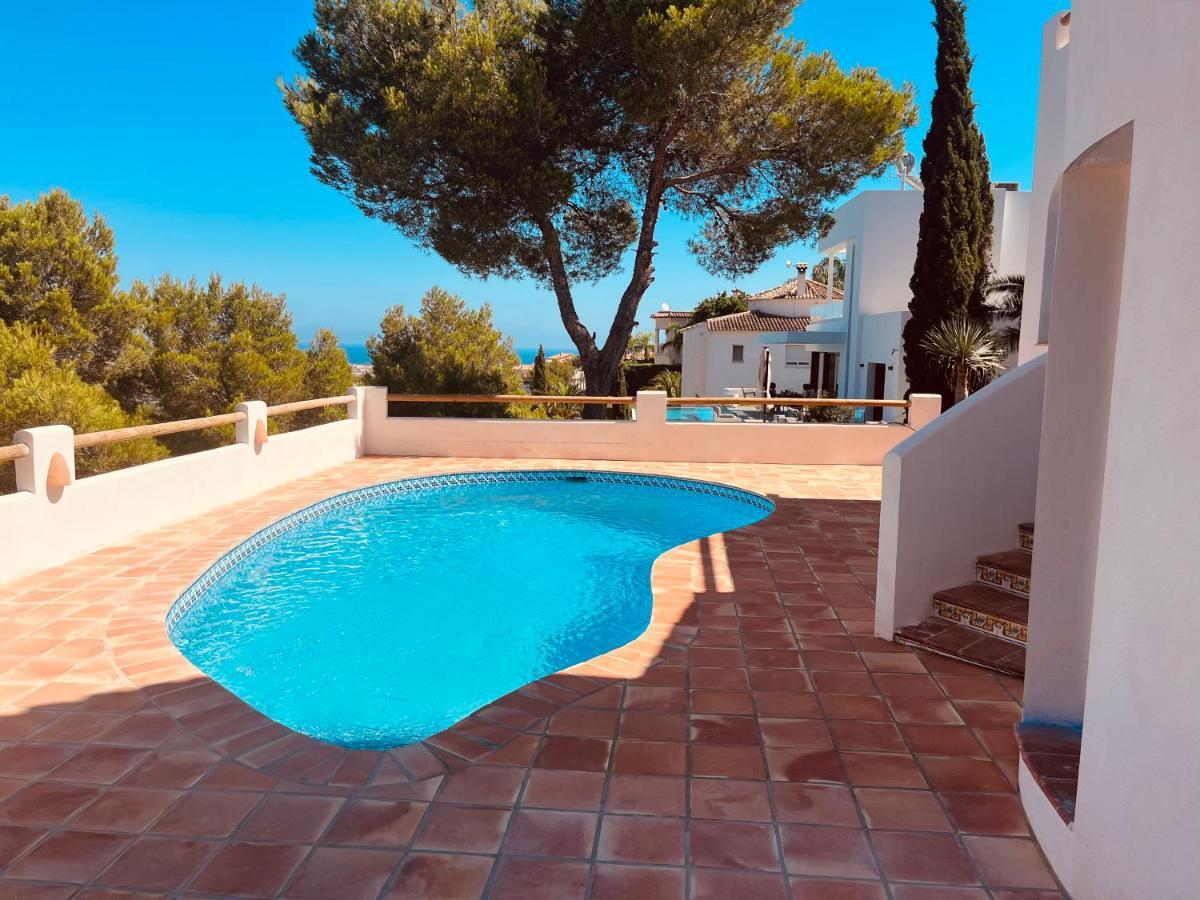 Ibiza Dream Villa Denia, Seaview, Pool, Bbq, Airco, Wifi エクステリア 写真